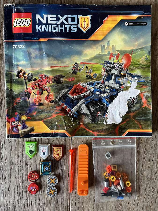 Lego Nexo Knights - Axl's Tower Carrier - 70322 - nuotraukos Nr. 10