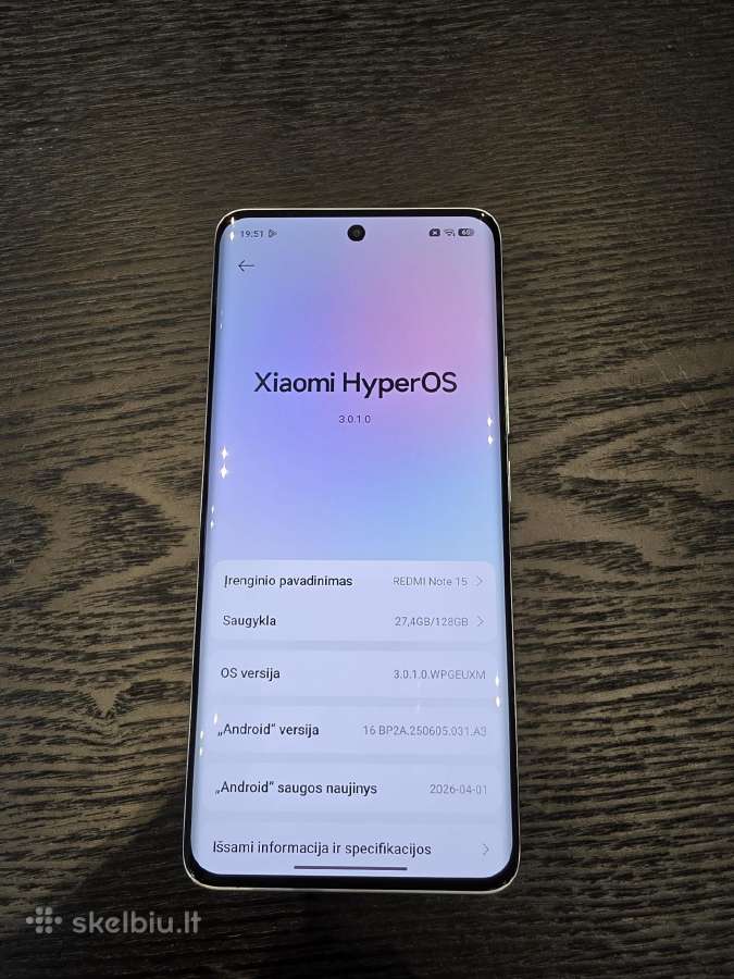Xiaomi Redmi Note 15 4G 128 GB - nuotraukos Nr. 5