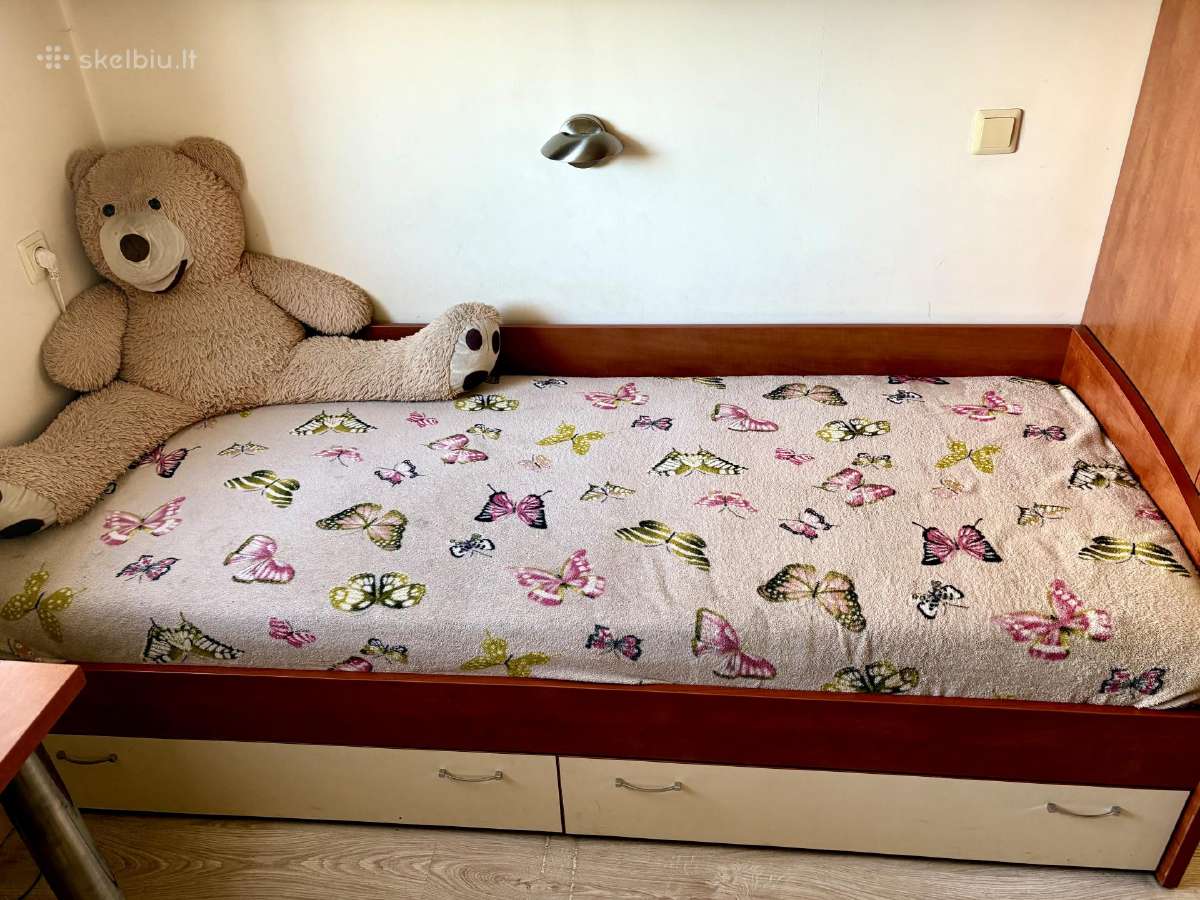 Geros būklės vaiko kambario baldų komplektas - nuotraukos Nr. 3