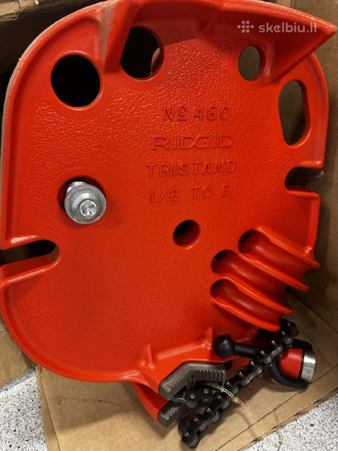 Ridgid 460 Tristand vamzdžių spaustuvas stovas - nuotraukos Nr. 5