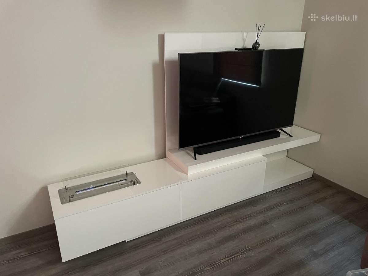 TV spintelė su integruotu Ruby Fires biožidiniu - nuotraukos Nr. 21