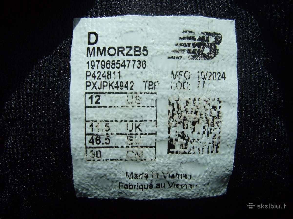 New Balance Fresh Foam X More v5 (45-46) - nuotraukos Nr. 17