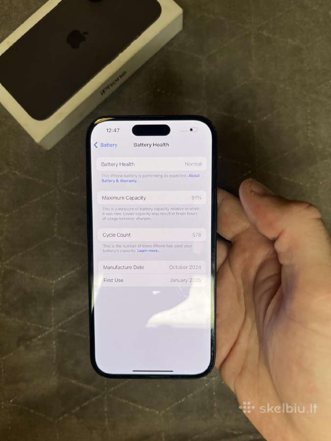 iPhone 16 128 GB - nuotraukos Nr. 3