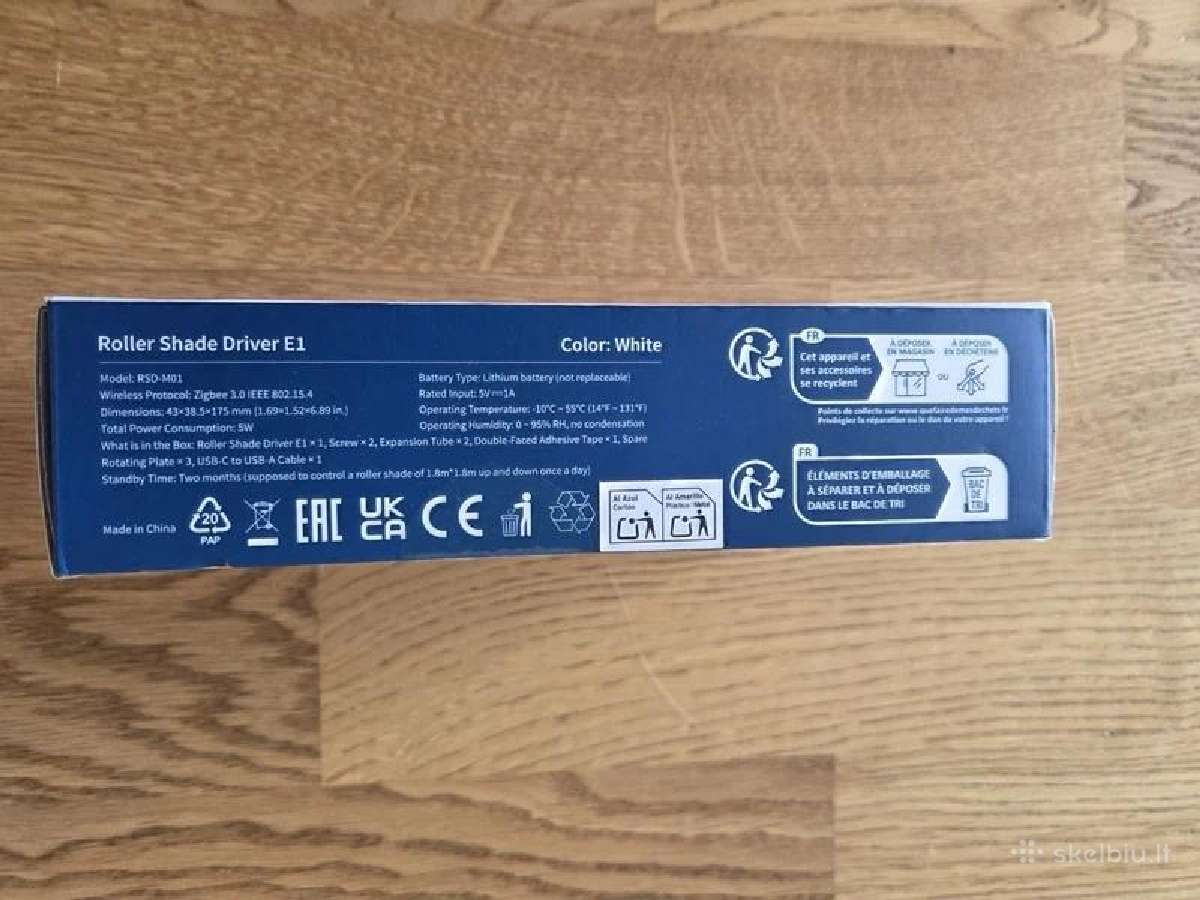 Aqara Roller Shade Driver E1 roletams - nuotraukos Nr. 2