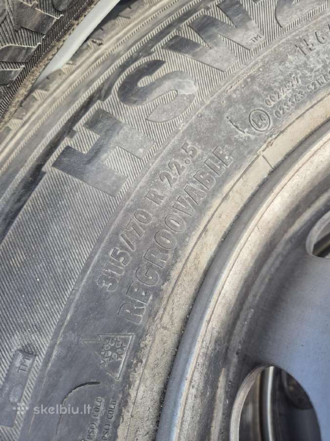 315/70 R22.5 Continental Hdw2 - nuotraukos Nr. 5