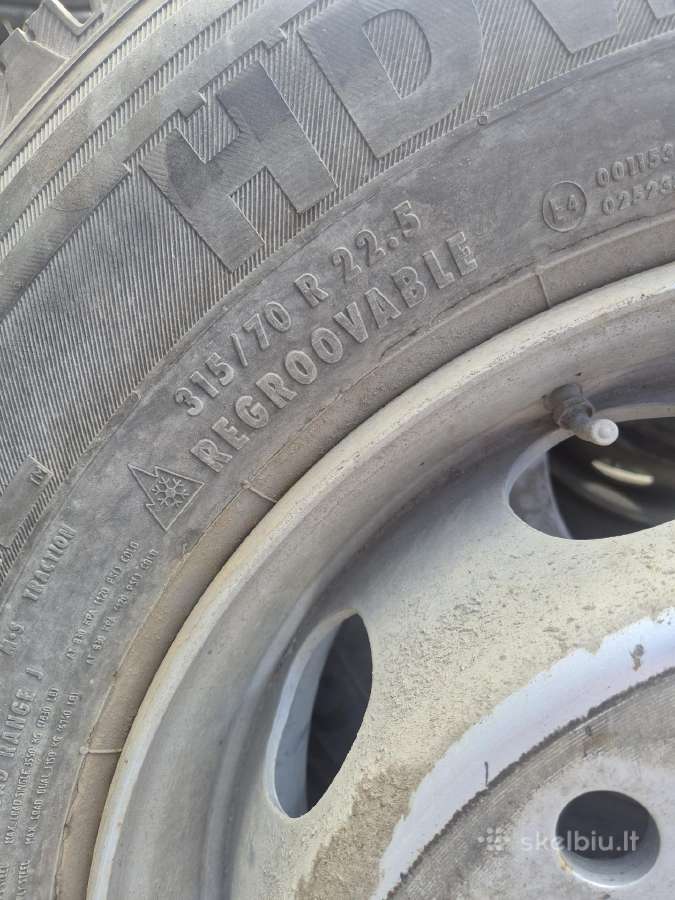 315/70 R22.5 Continental Hdw2 - nuotraukos Nr. 8