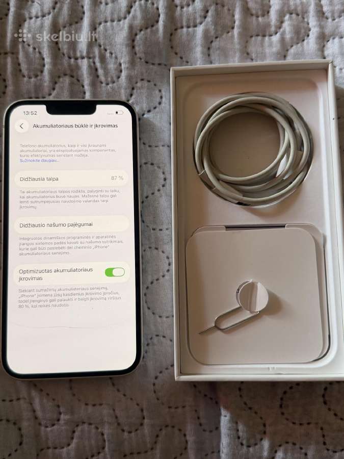 iPhone 13 128gb - nuotraukos Nr. 2