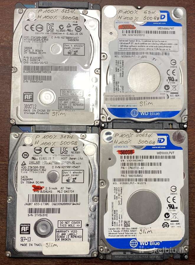 HDD 500gb - nuotraukos Nr. 5