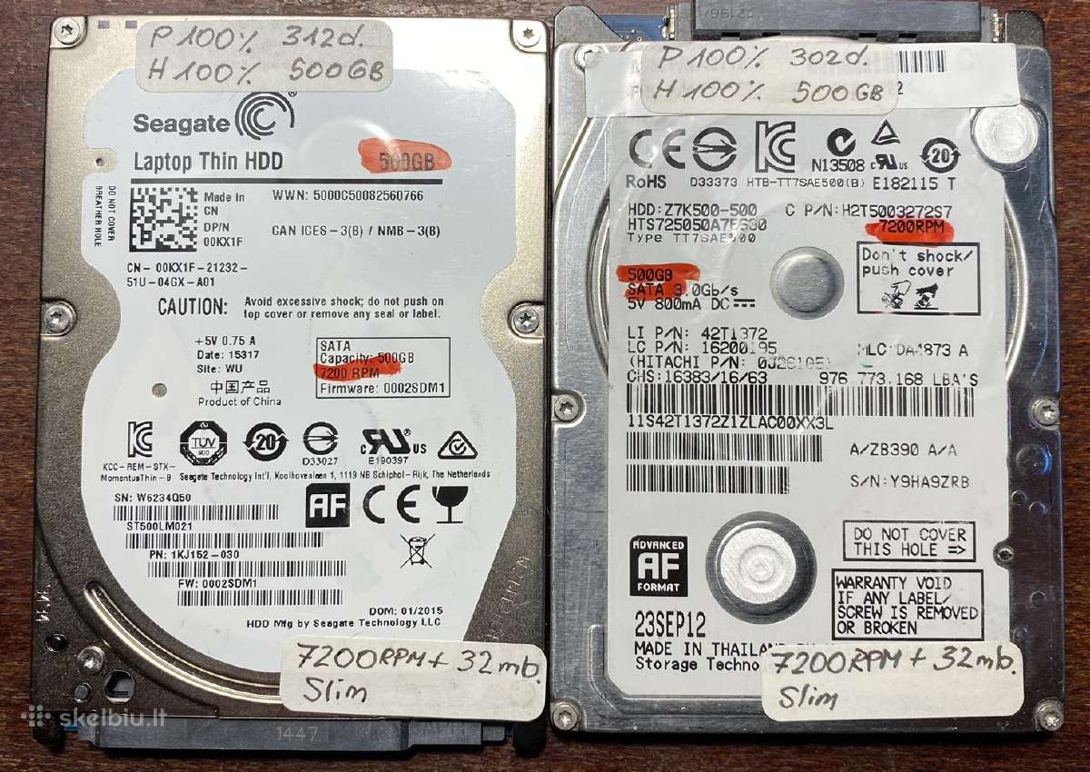 HDD 500gb - nuotraukos Nr. 7