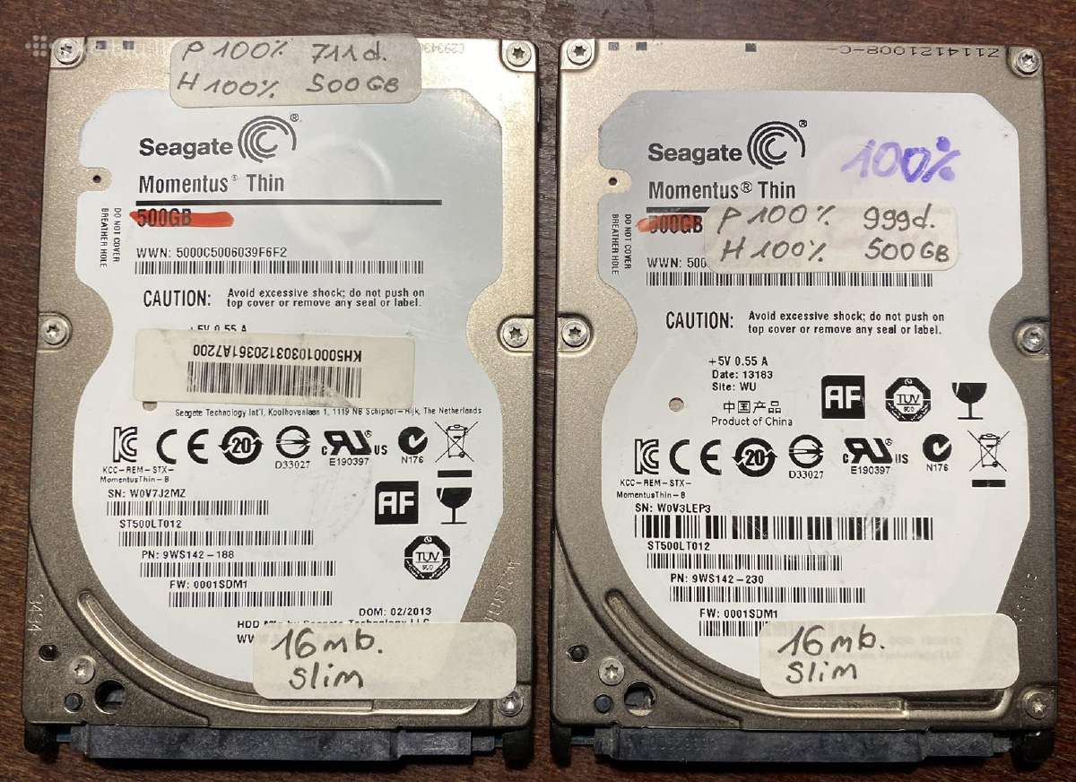HDD 500gb - nuotraukos Nr. 11