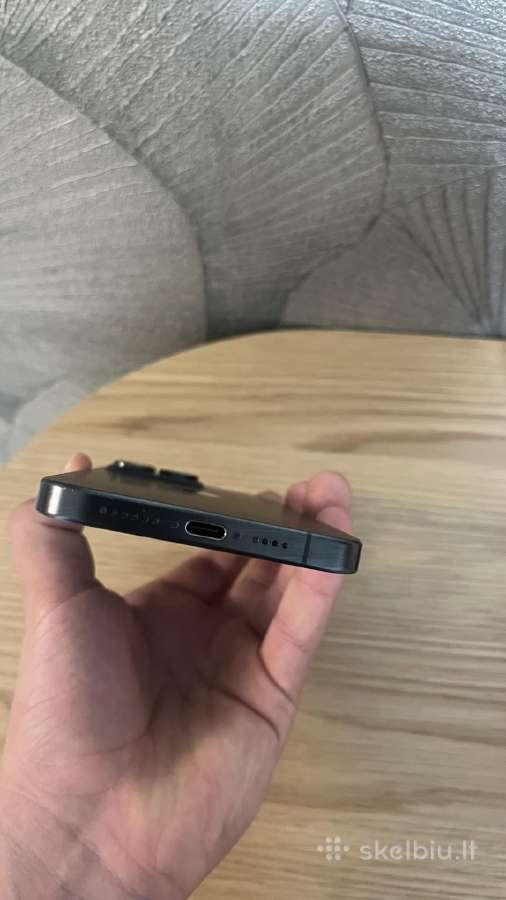 iPhone 15 Pro Max 256gb Black Titanium - nuotraukos Nr. 5