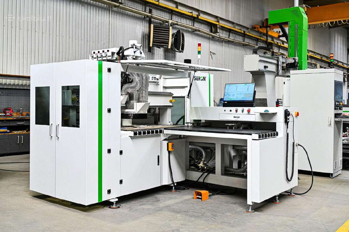 Akcija! Seron 6x CNC gręžimo centras – Sandėlyje - nuotraukos Nr. 2