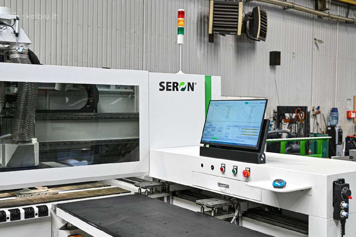 Akcija! Seron 6x CNC gręžimo centras – Sandėlyje - nuotraukos Nr. 3