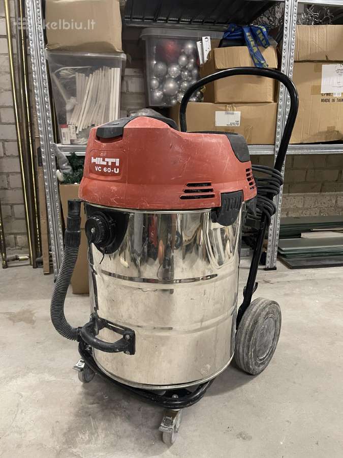 Hilti Vc 60-u Profesionalus Dulkių Siurblys - nuotraukos Nr. 3