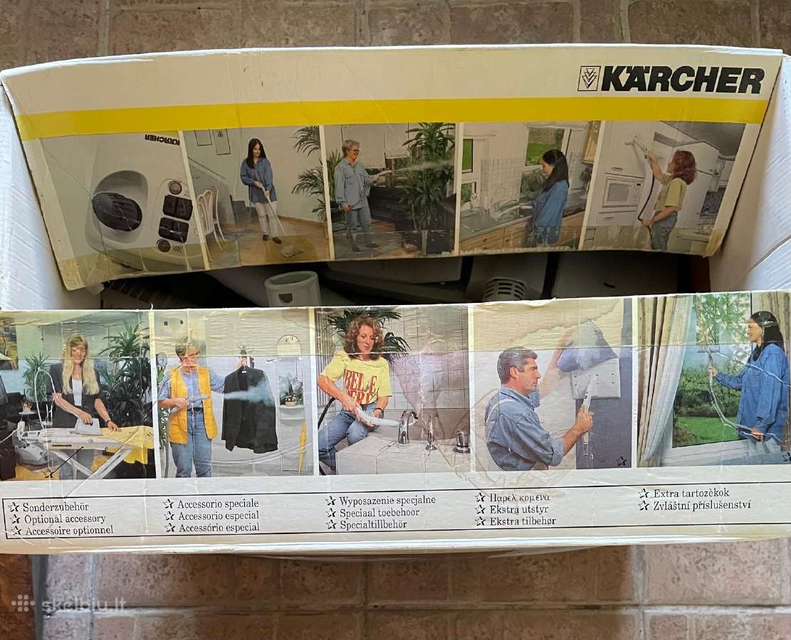 Garų valytuvas valytuvai Kärcher Vaporapid 1201 - nuotraukos Nr. 5