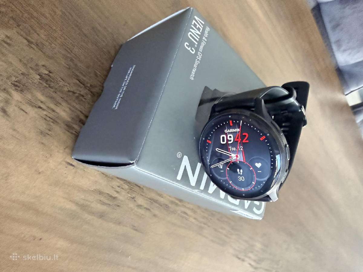Naudotas Garmin Venu 3 - nuotraukos Nr. 3
