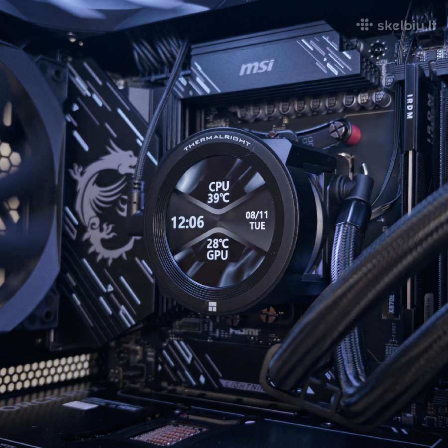 Ryzen 7 9850x3d X870 32gb Ddr5 1tb Rtx 5080 16gb - nuotraukos Nr. 4