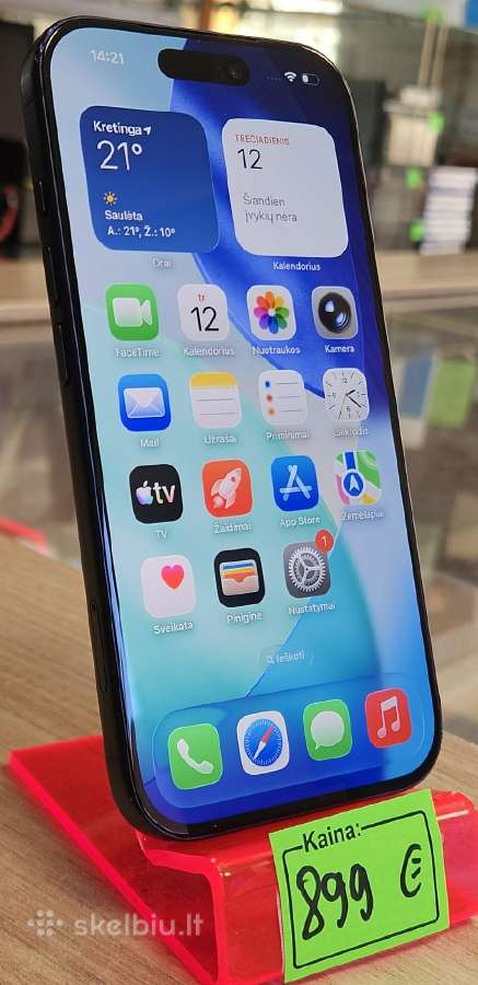 iPhone 17pro 256gb - nuotraukos Nr. 2