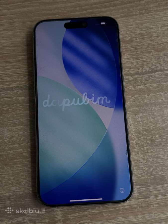 iPhone 15 Pro Max 256 GB White Titanium - nuotraukos Nr. 2