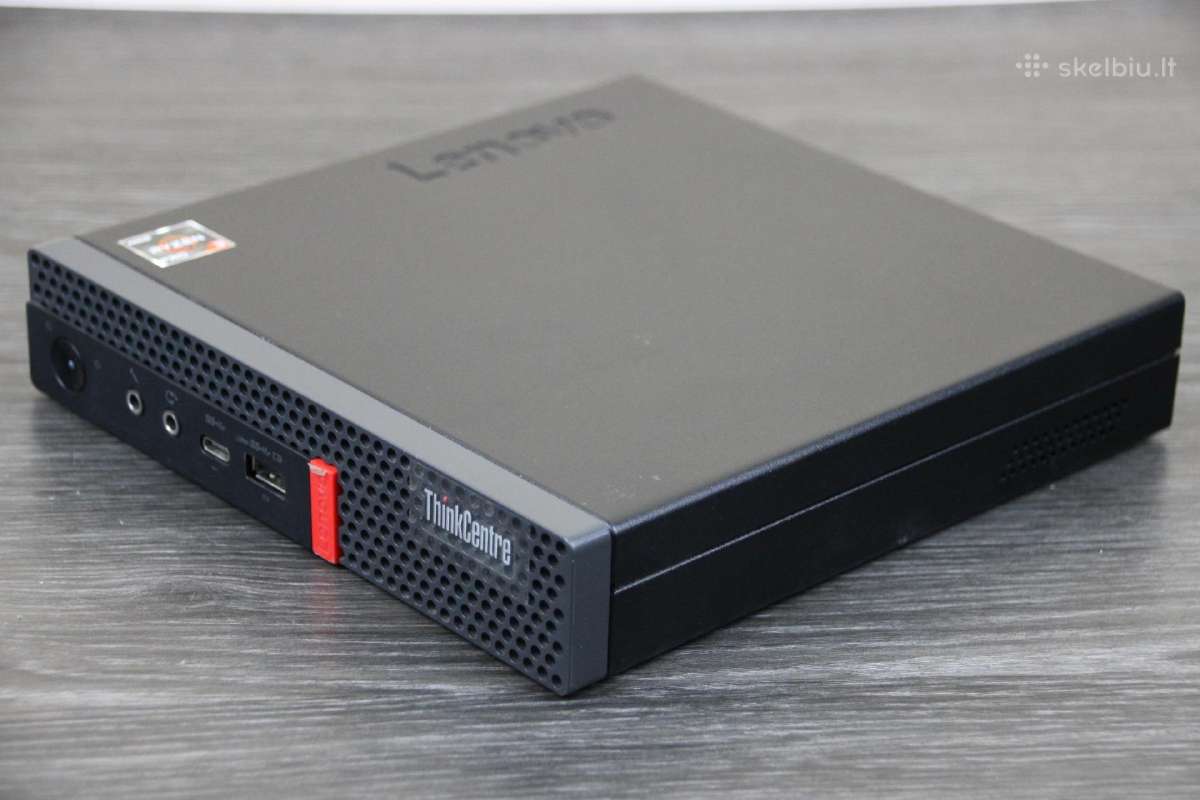 Lenovo Thinkcentre M75q 16gb SSD+HDD Ryzen - nuotraukos Nr. 2