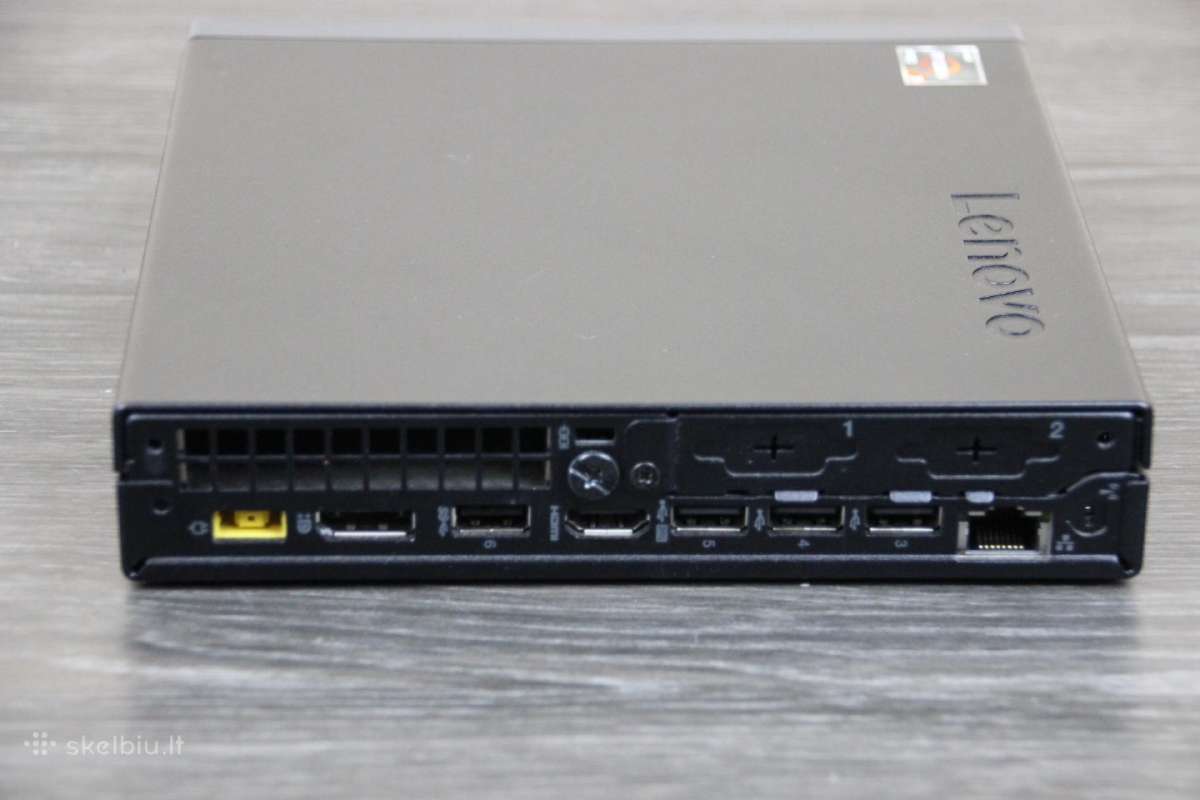 Lenovo Thinkcentre M75q 16gb SSD+HDD Ryzen - nuotraukos Nr. 3