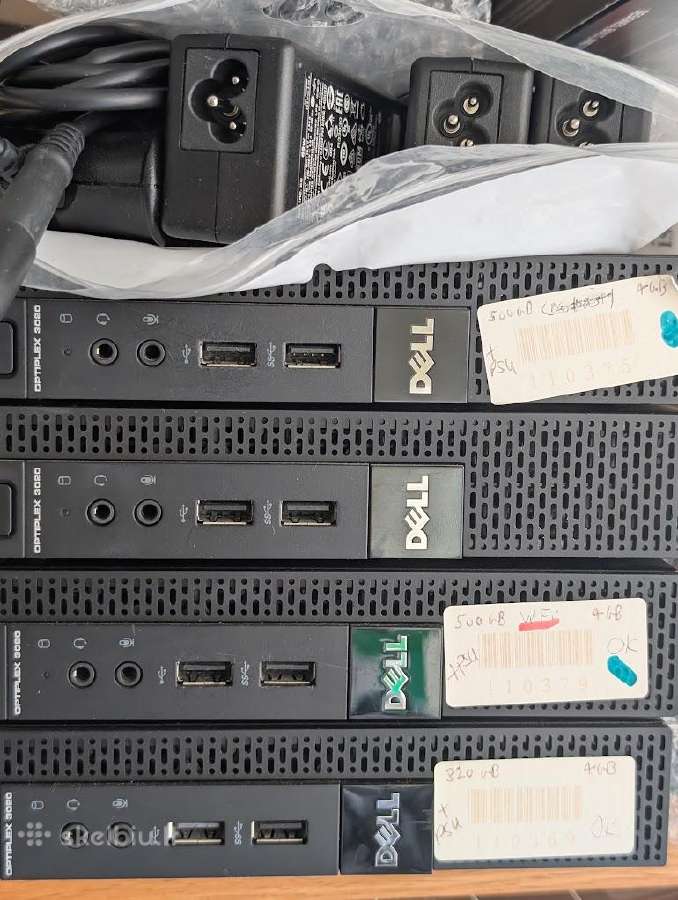 Dell Optiplex 3020m micro i5-4590t ir kiti - nuotraukos Nr. 2
