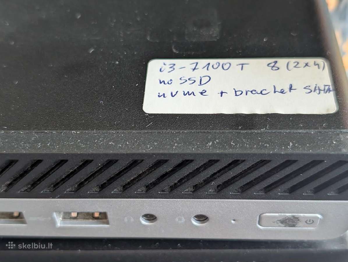Dell Optiplex 3020m micro i5-4590t ir kiti - nuotraukos Nr. 6