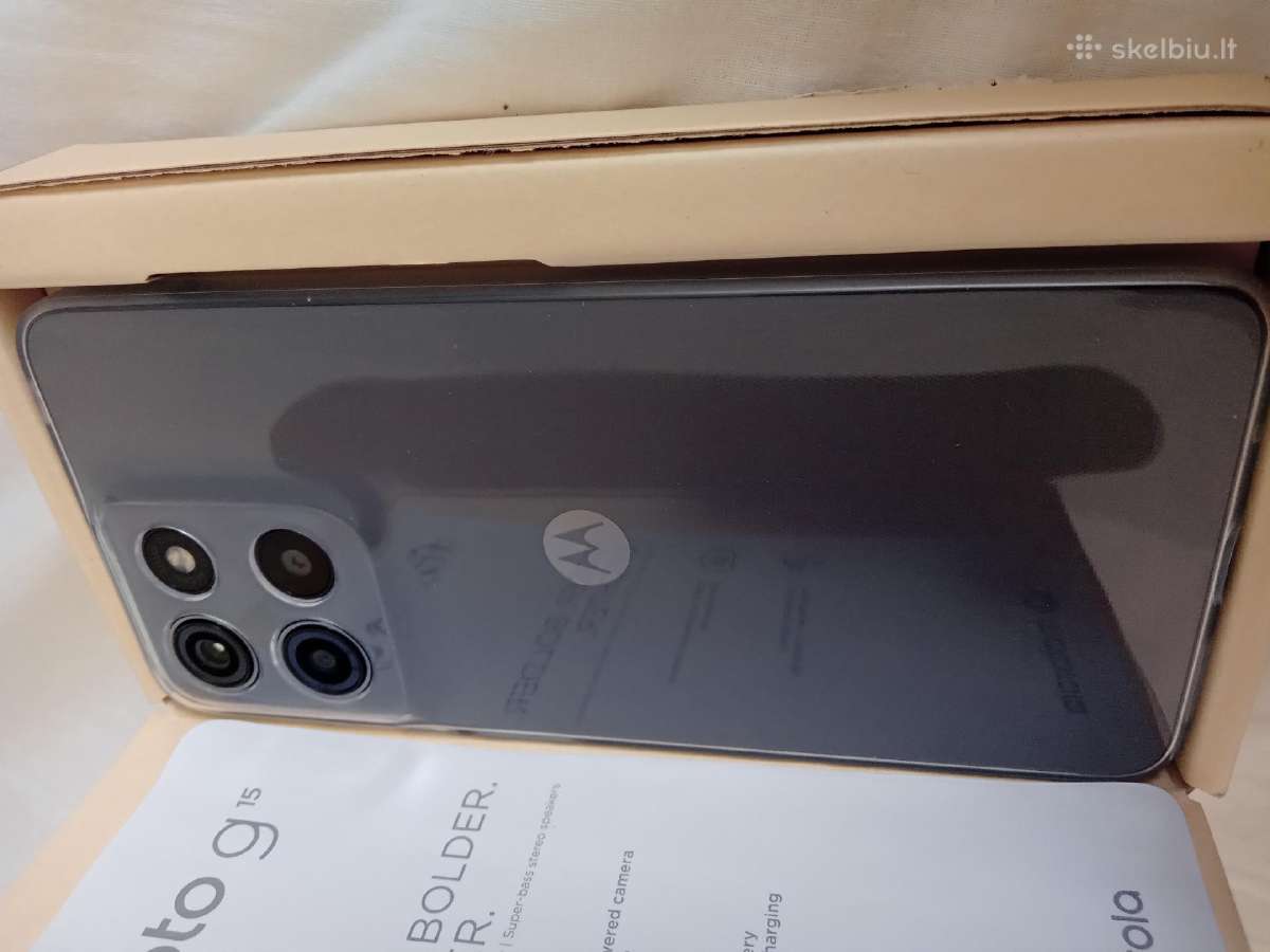 Motorola moto g15 128 GB naujas - nuotraukos Nr. 4