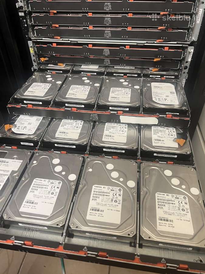Serverio diskai Lotas: 60 vnt Toshiba 4tb Sas - nuotraukos Nr. 6