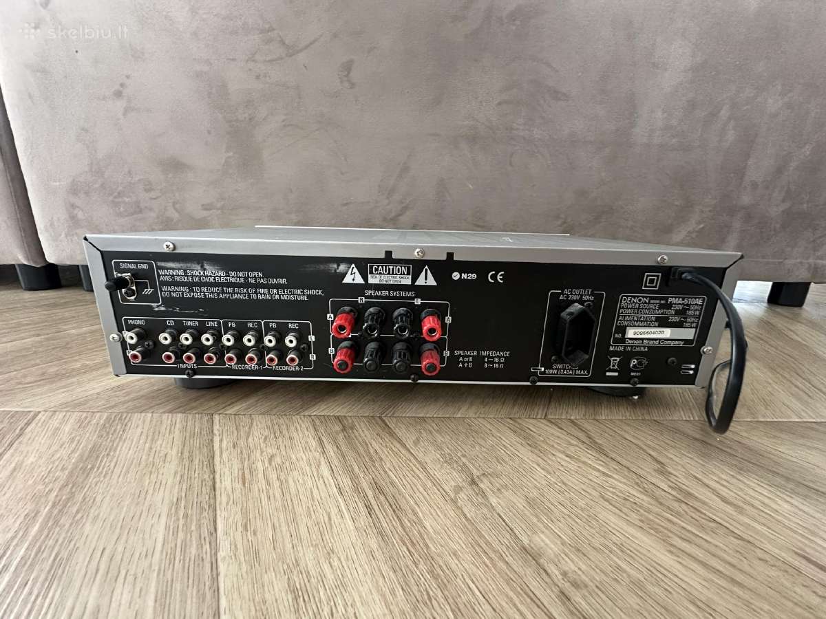 Denon Pma-510ae su pulteliu - nuotraukos Nr. 3
