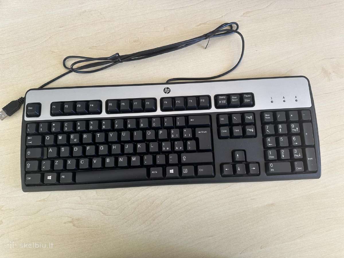 Hp klaviatūros (5 vnt.) (laidinės ir belaidės) - nuotraukos Nr. 2