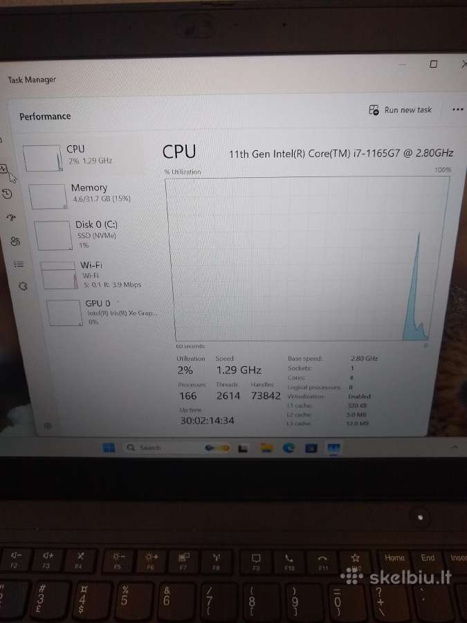 T14 i7-1165/32/500/ryzen pro - nuotraukos Nr. 7