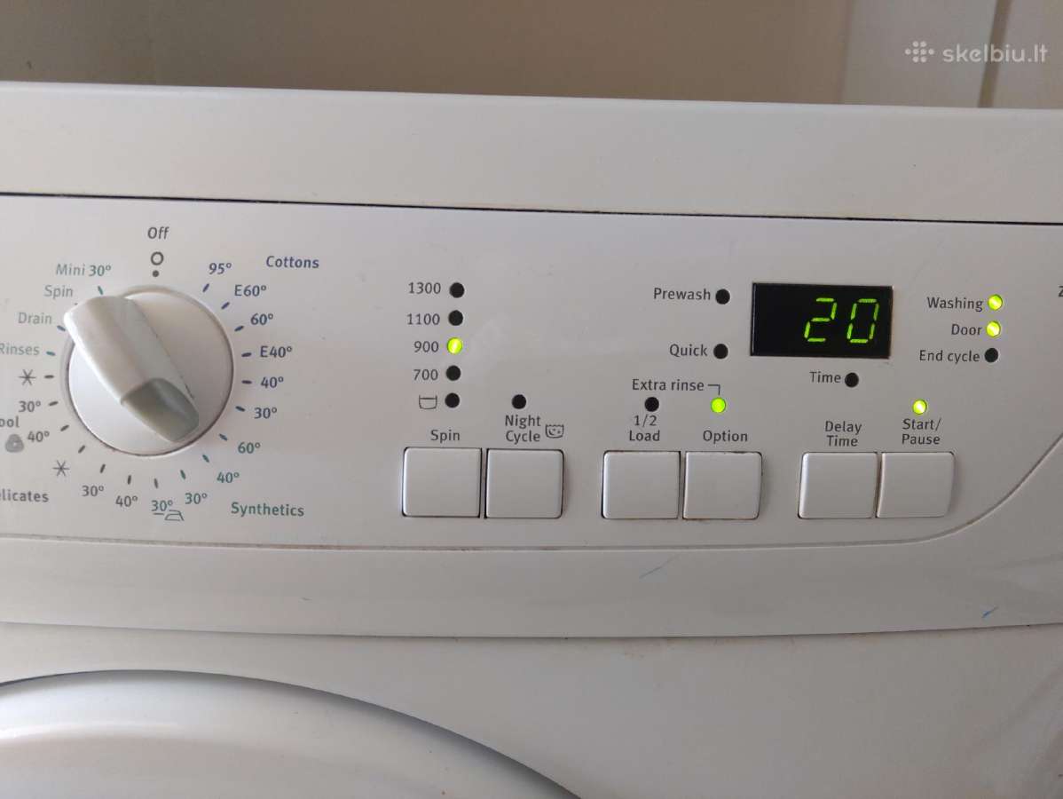 Skalbimo mašina Zanussi-electrolux - nuotraukos Nr. 3