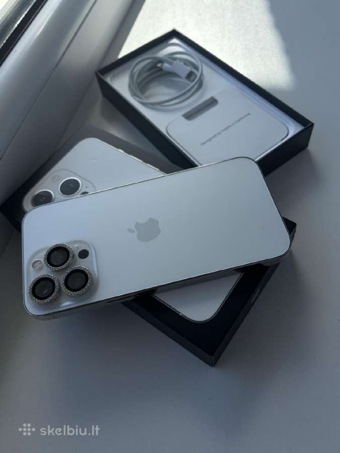 iPhone 13 Pro 128gb Silver - nuotraukos Nr. 4