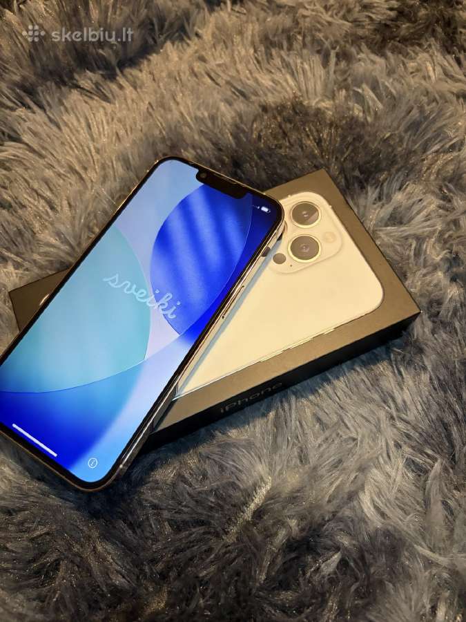 iPhone 13 Pro 128gb Silver - nuotraukos Nr. 6
