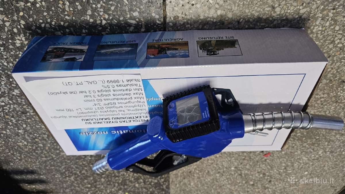 Dyzelino perdavimo siurblys 220v Tepalo - nuotraukos Nr. 11