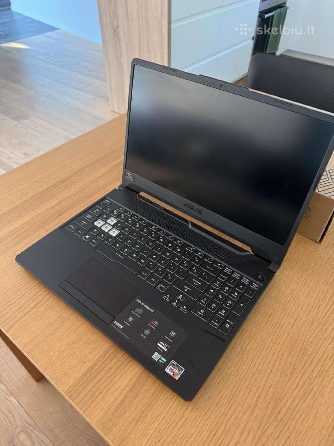 Asus Tuf Gaming A15 Ryzen 7 4800h Gtx 1650 T - nuotraukos Nr. 3