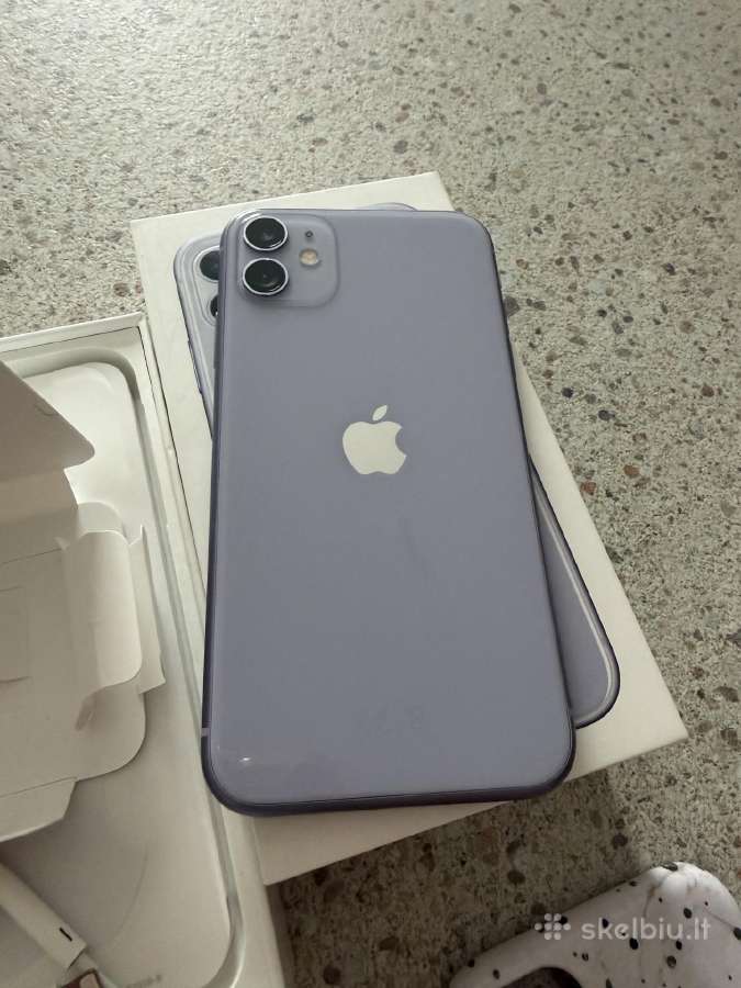 iPhone 11 64gb 74% - nuotraukos Nr. 2