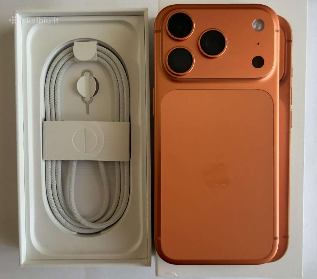 iPhone 17 pro 256 Cosmic Orange - nuotraukos Nr. 2