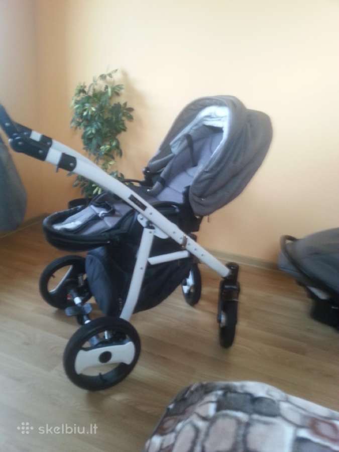 Parduodamas geros būklės naudotas vežimėlis 3in1 - nuotraukos Nr. 3