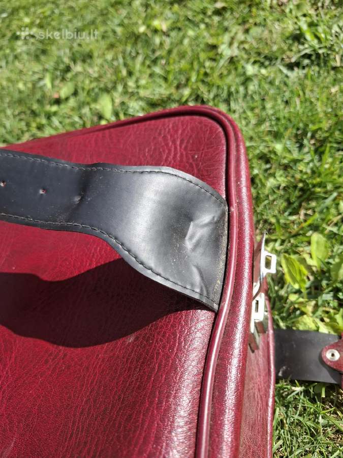 Parduodamas ryškus, retro stiliaus lagaminas - nuotraukos Nr. 9