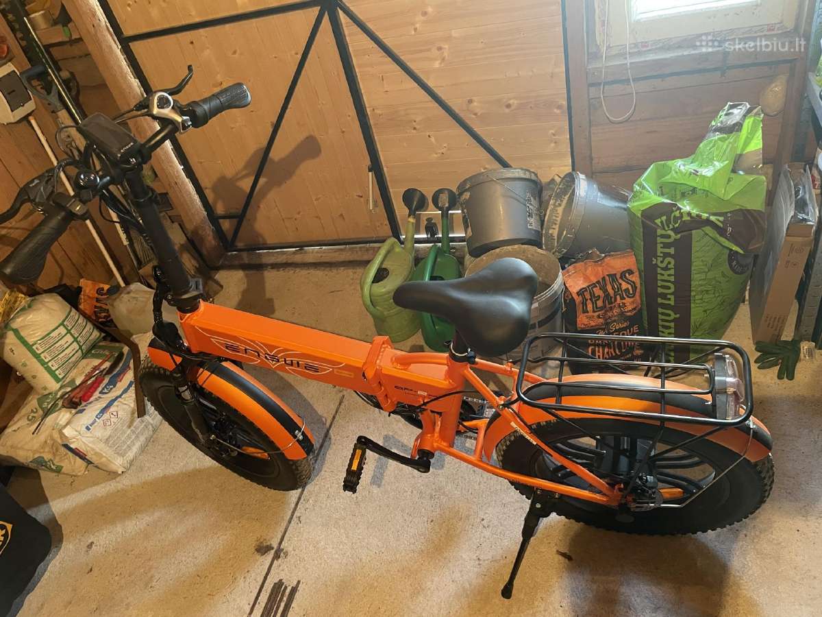 Paduodamas elektrinis dviratis - nuotraukos Nr. 2
