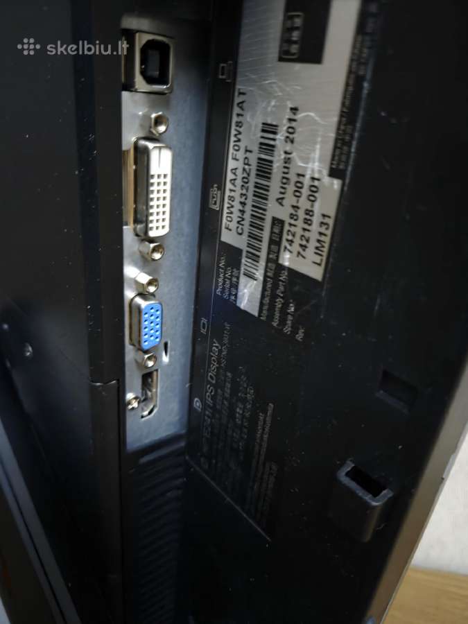 Monitorius Hp Elitedisplay E241i - nuotraukos Nr. 2