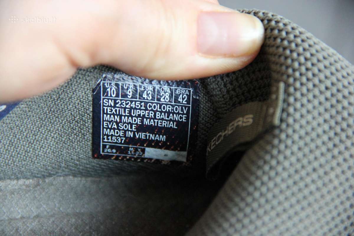 Skechers 43 dydis - nuotraukos Nr. 9