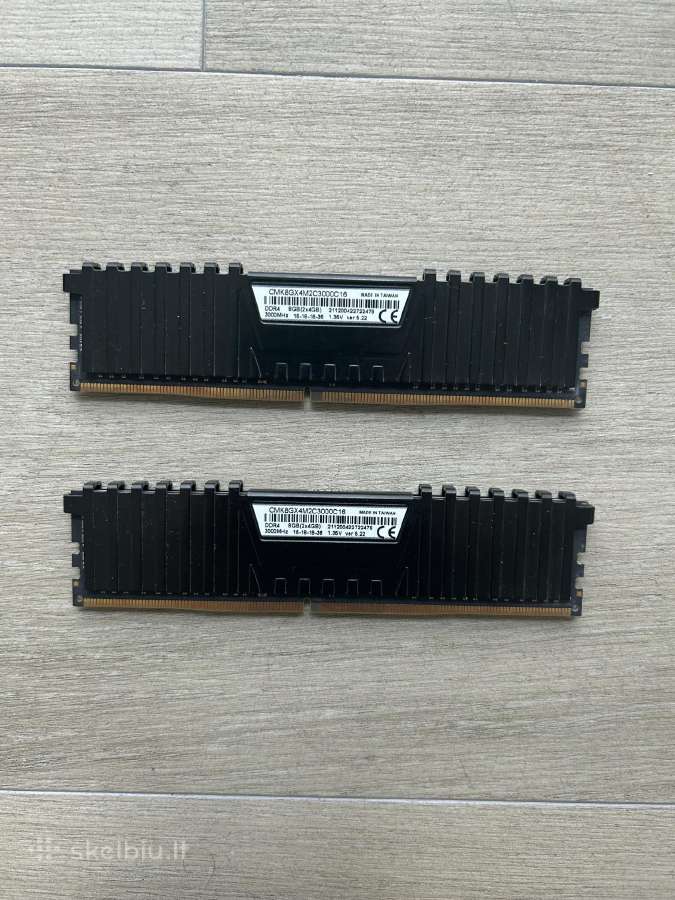 Corsair Vengeance Ddr4 8gb (2x4gb) - nuotraukos Nr. 2