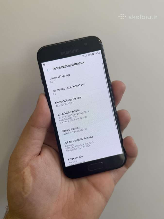 Samsung A3 2017 - nuotraukos Nr. 6