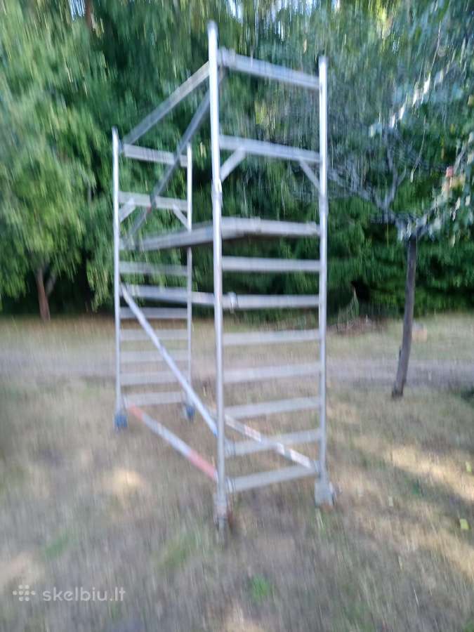 Boss aliuminis bokštelis plotis 1metras aukstis 3m - nuotraukos Nr. 8