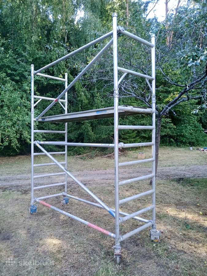 Boss aliuminis bokštelis plotis 1metras aukstis 3m - nuotraukos Nr. 9