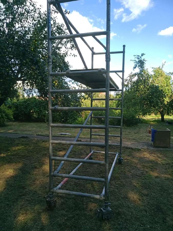 Boss aliuminis bokštelis plotis 1metras aukstis 3m - nuotraukos Nr. 11