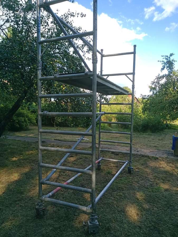 Boss aliuminis bokštelis plotis 1metras aukstis 3m - nuotraukos Nr. 12